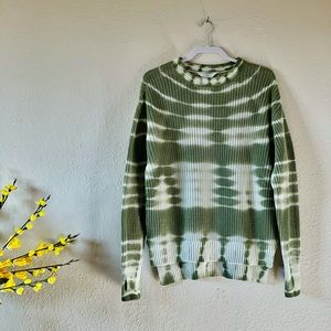 Time And Tru Tie Dye Hi Low Oversized  Sweater XL